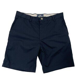 SPOKE Sharp Shorts Stretch Cotton Build A 7" Inseam Navy Blue size 30